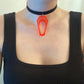 NEON BLOOD MOON necklace